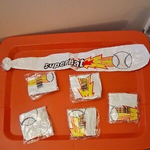 Inflatable Super Bat and Ball Set